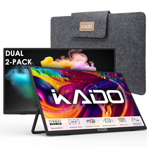 Kado Dual 15.6" FHD Portable Monitors