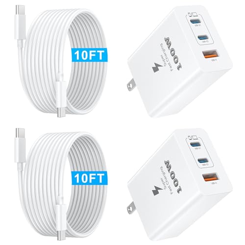 USB C Fast Charger Block 100W 3-Ports (GaN) — 2 Pack