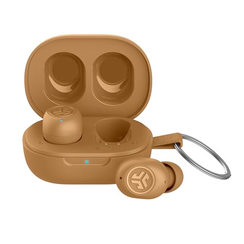 JLab JBuds Mini Tones True Wireless Bluetooth Earbuds + Charging Case, (7572 W), IP55 Sweat and Dust Proof, Bluetooth Multipoint, Be Aware Audio, 3 EQ Sound Settings, Crystal Clear Calls