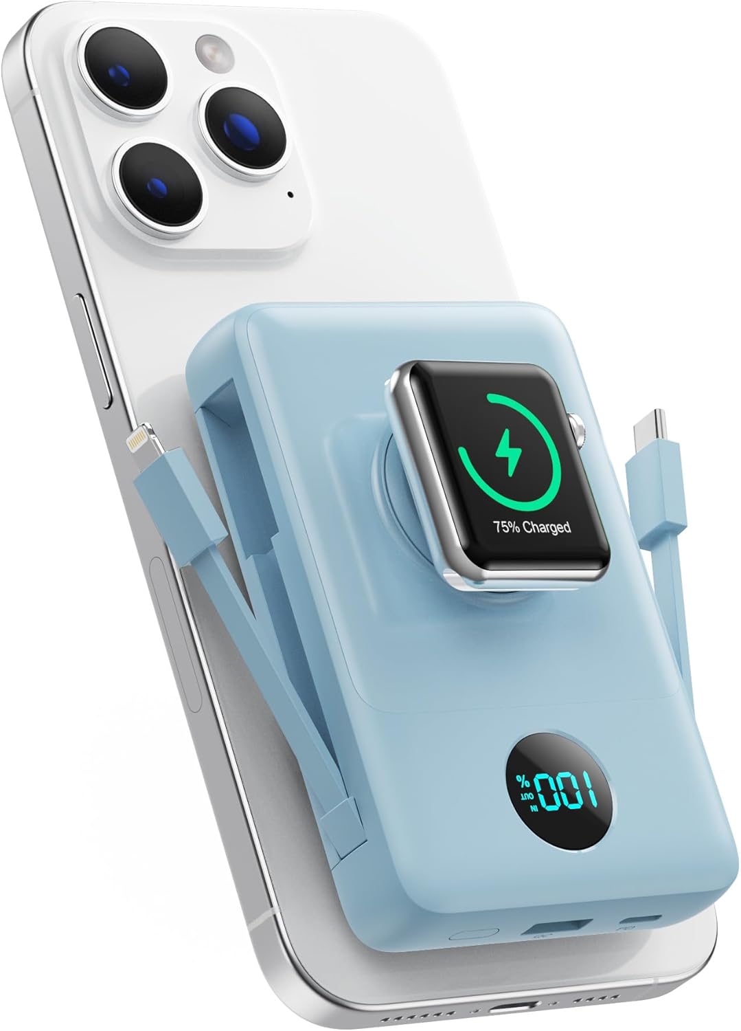 APHUWJ 10800mAh Magnetic Charger