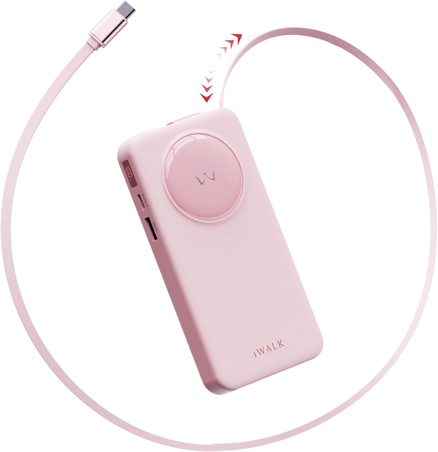 iWALK 10000mAh Slim 30W (Pink)