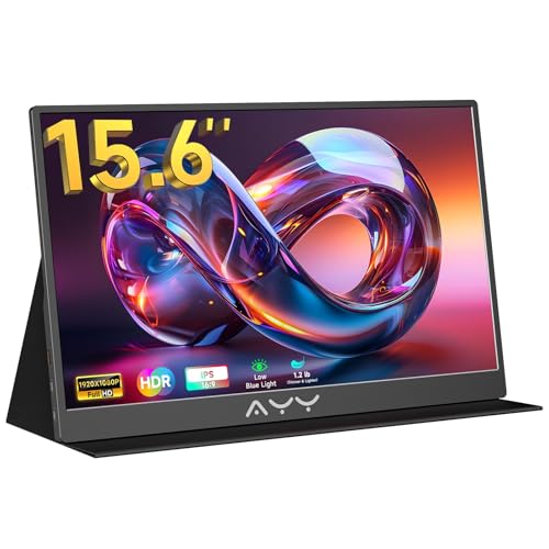 AYY 15.6" Portable Monitor (Matte Black)