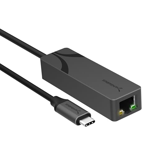 SABRENT USB-C to 5G Ethernet Adapter