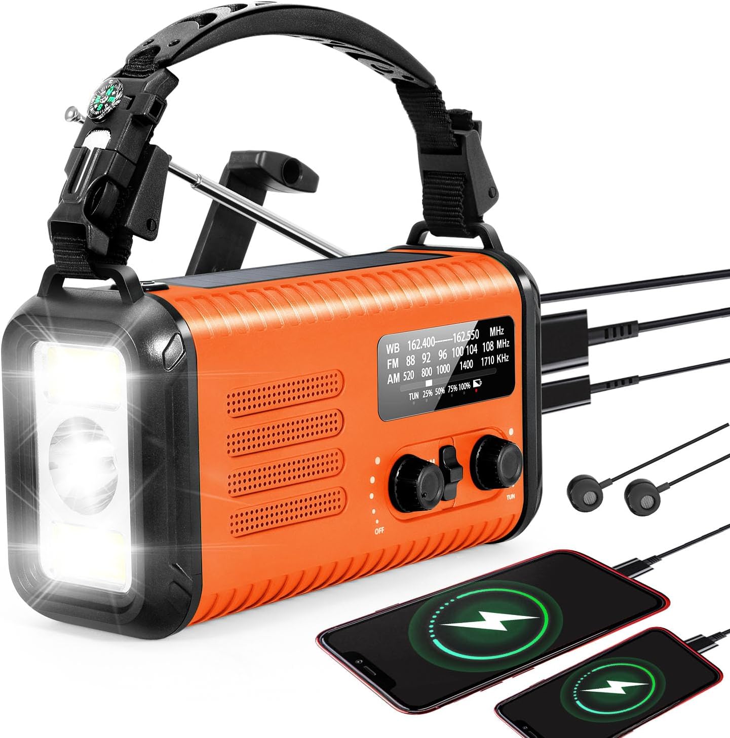 LUOZROLL 20000mAh Emergency Radio
