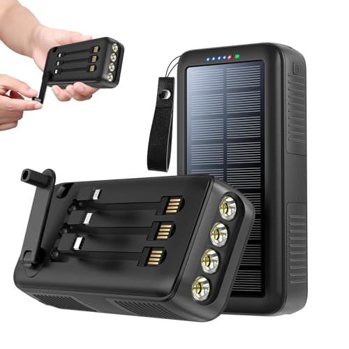 Solar Charger Power Bank 63200mAh (gray)