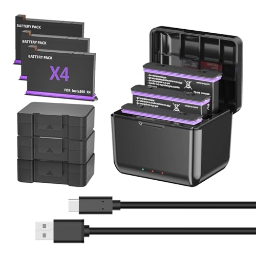 Azonpower 360 X4 Battery 3-Pack