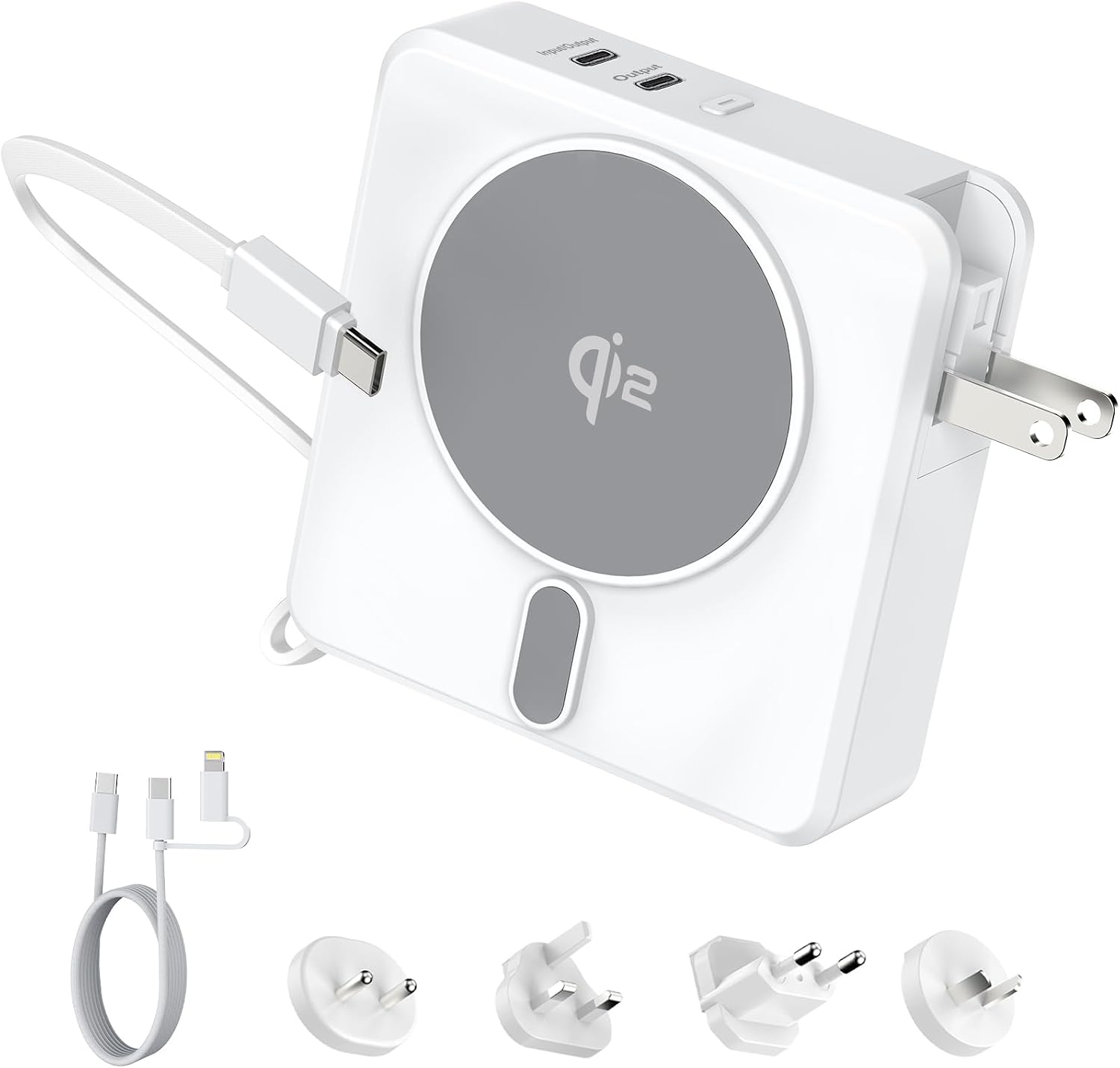 OIZNIAT Portable Charger (Qi2)
