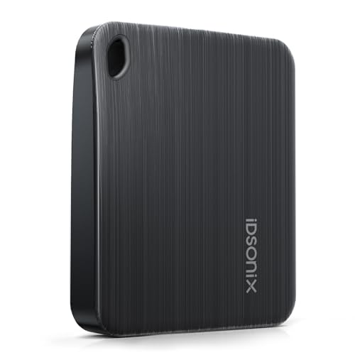 iDsonix 4TB External SSD - USB 3.2 Gen 1 Read Speed up to 466MB/s Portable Solid State Drive for Backup Videos and Photos, Compatible with Mac, PC, Tablet, iPhone 15 - i5PLUS