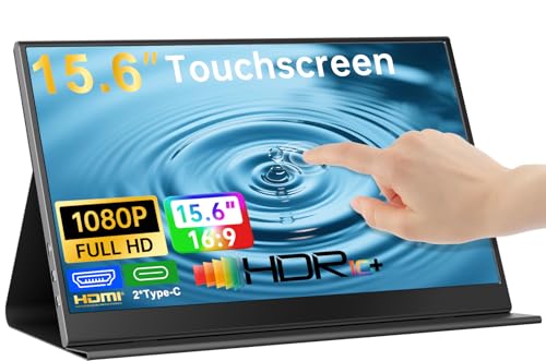Touchscreen Portable Monitor 15.6-Inch