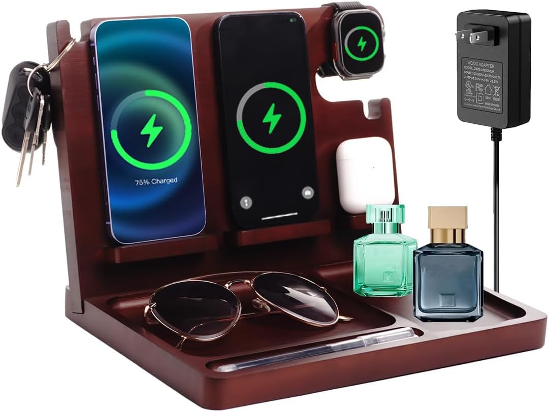 JuncaiTech Dual Wireless Charging Station