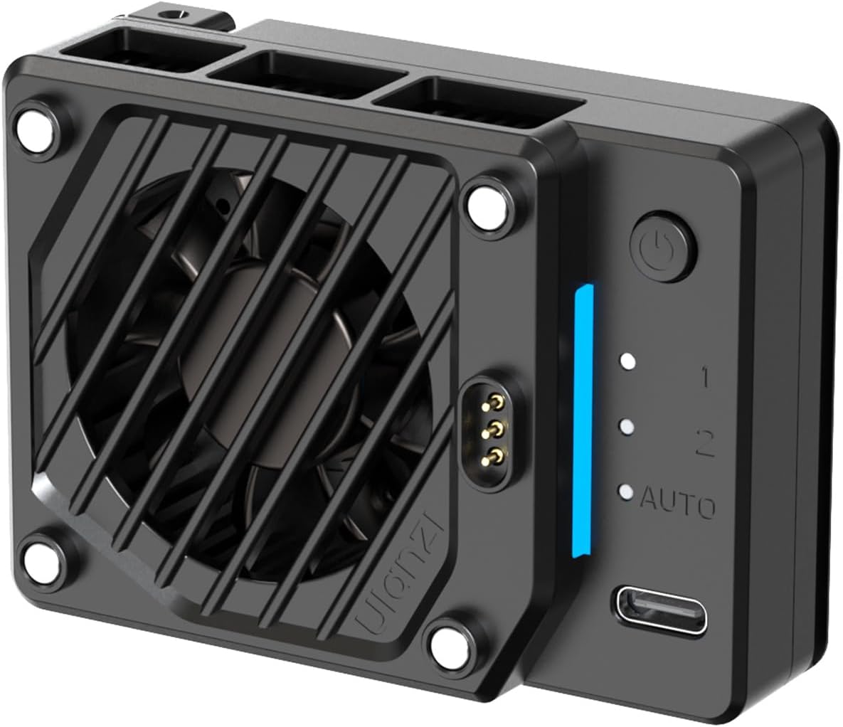 ULANZI CU01 Camera Cooler for DSLR & Mirrorless Cameras, Portable Cooling Fan with 3 Speeds for 4K Video Recording, Long Exposure Outdoor Photography, Hot Weather & Studio Use(No Battery,Cooler Only)