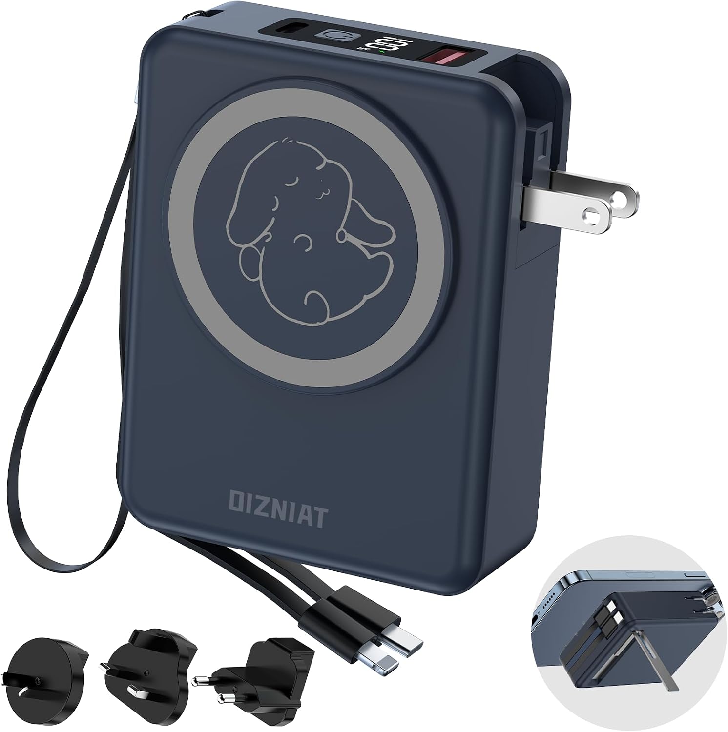 OIZNIAT 10000mAh Portable Charger