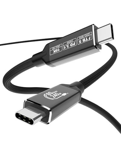 Starinnox 6.6Ft Thunderbolt 5 USB80G 240W