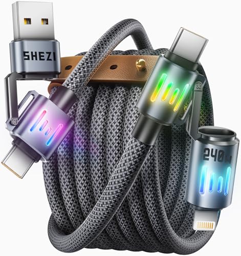 SHEZI 4-in-1 USB C Cable (5FT)
