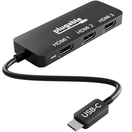 Plugable USB C to HDMI Multi Monitor Adapter