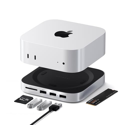 Satechi Mac mini M4 Hub & Stand with NVMe Enclosure
