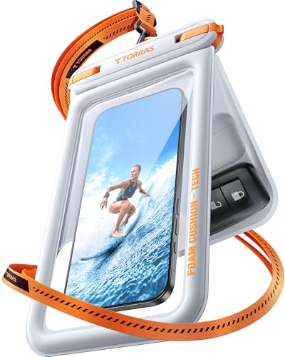 TORRAS IP68 Waterproof Phone Pouch (White)