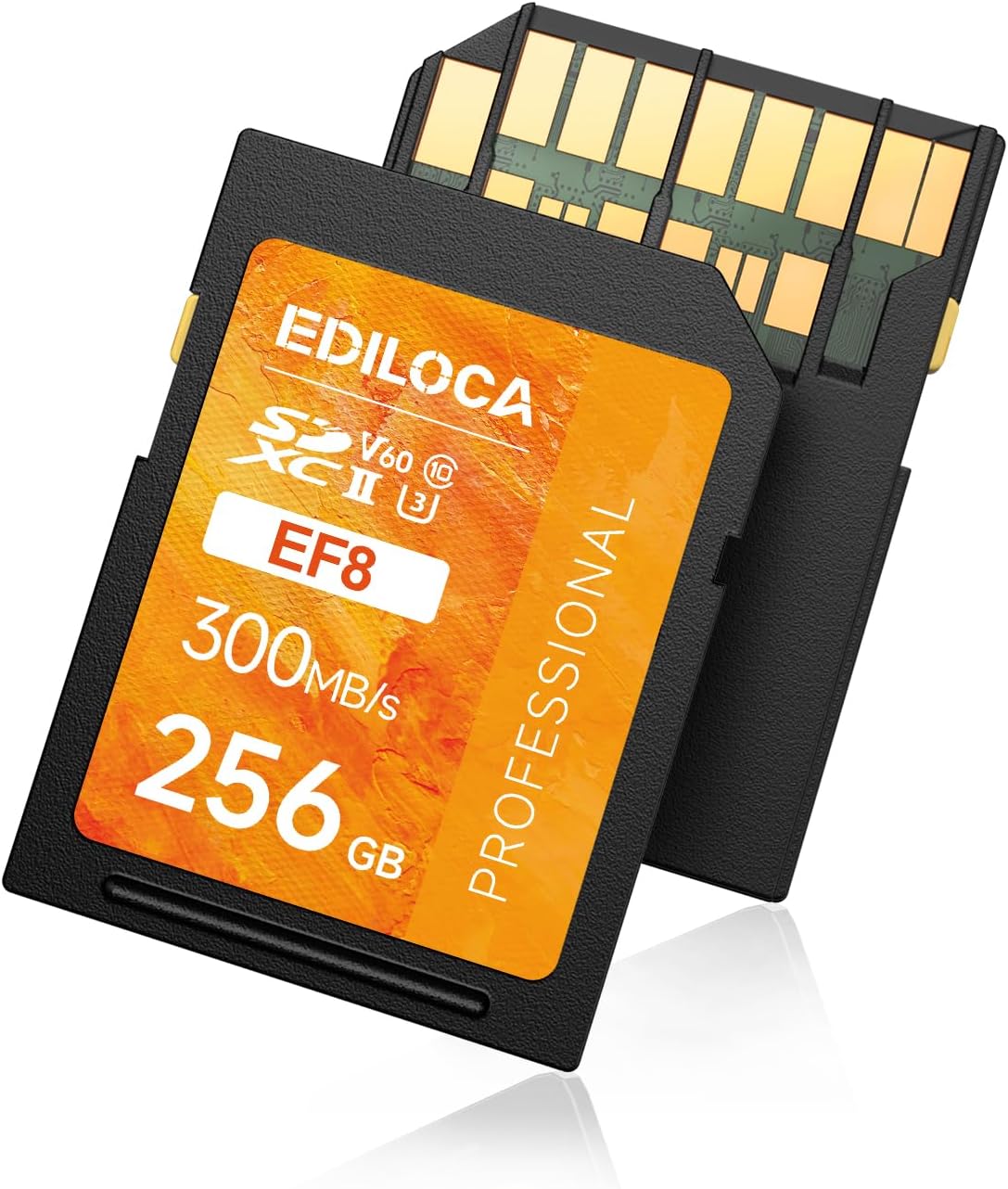 256GB UHS-II SD Card V60 (EF8 Canon)