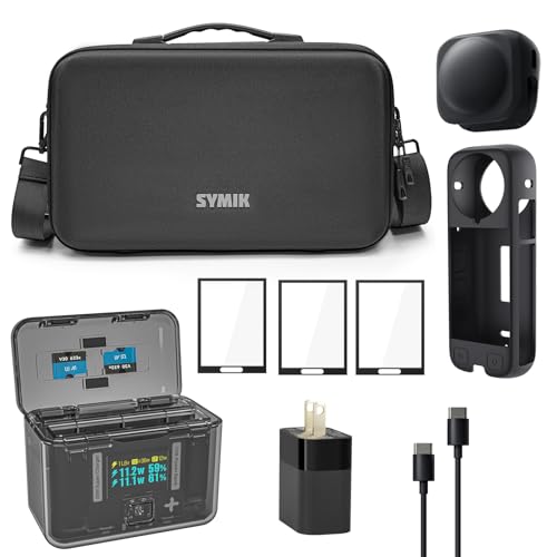 SYMIK Essential Accessory Kit for Insta360 X4