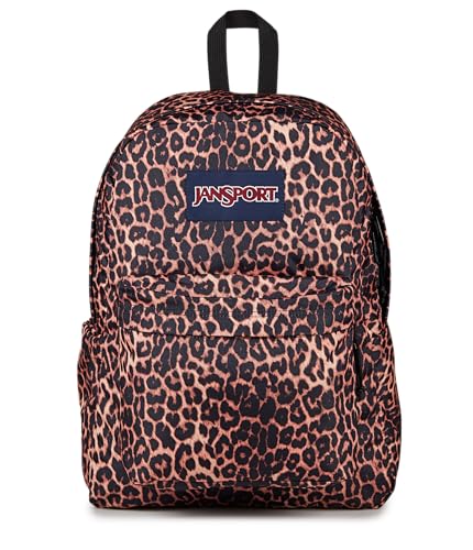 JanSport SuperBreak Plus Backpack with Padded 15-inch Laptop Sleeve and Integrated Bottle Pocket - Spacious and Durable Daypack for Work and Travel - Animal Illusion