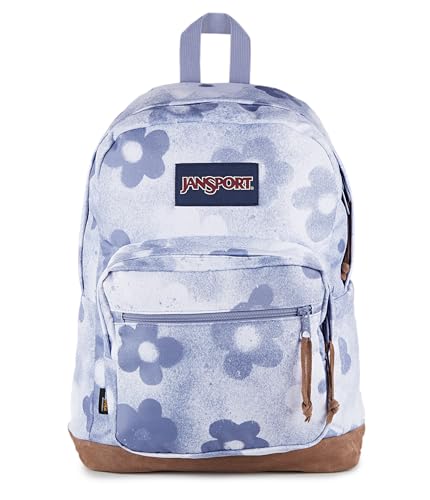 JanSport Right Pack Backpack - Durable Daypack with Padded 15" Laptop Sleeve, Spacious Main Compartment & Integrated Water Bottle Pocket, Graffitied