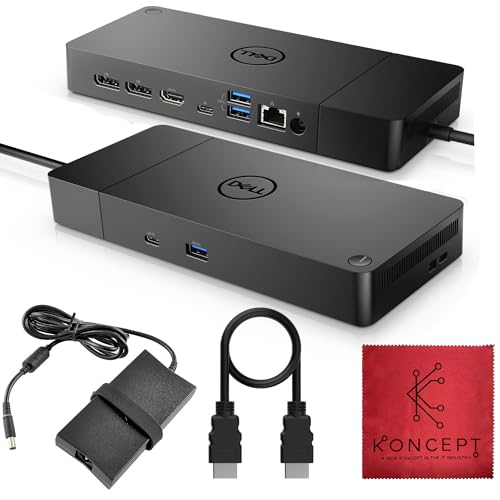 WD19S Dell Docking Station USB-C Dual Monitor with 130W Supply