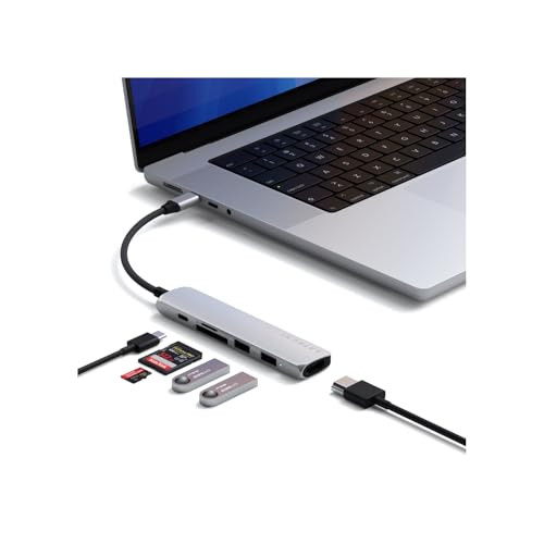 Satechi 6-in-1 USB-C Hub (Silver)