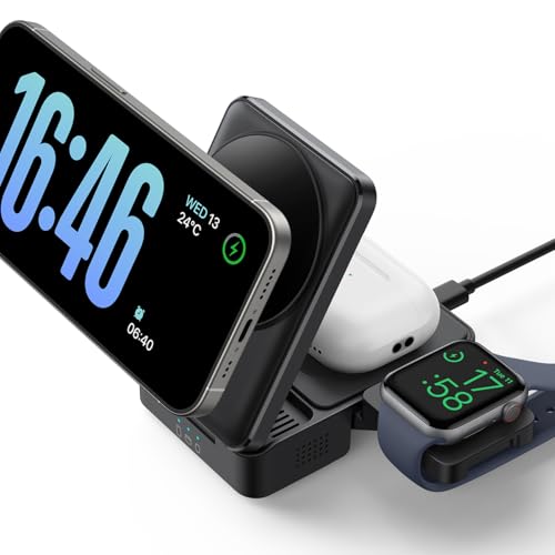 Lamicall 3-in-1 Foldable MagSafe Charger