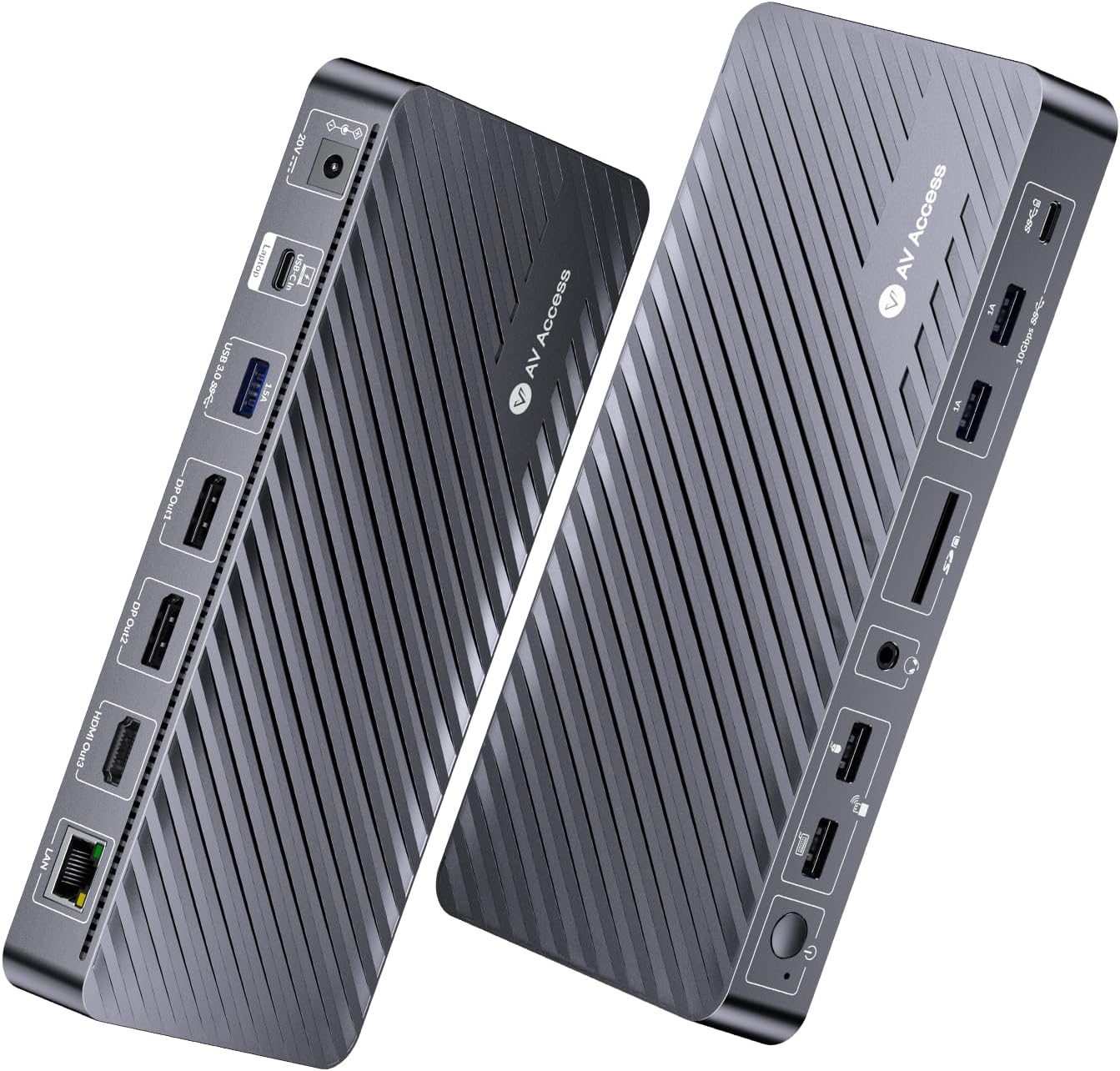 v AV Access 13‑in‑1 Dock