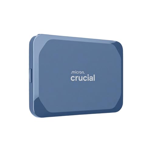 Crucial X10 2TB Portable SSD (Blue)