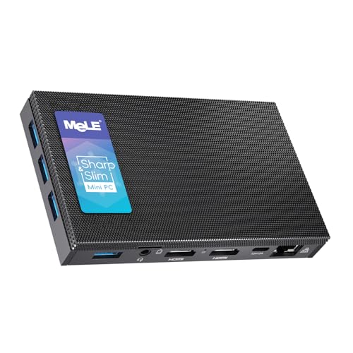 MeLE Fanless Mini PC Quieter4C 8GB/256GB