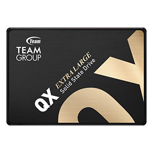 TEAMGROUP QX 1TB 3D NAND QLC 2.5 Inch SATA III Internal Solid State Drive SSD R/W Speed up to 560/500 MB/s 200TBW Laptop & PC Desktop T253X7001T0C101