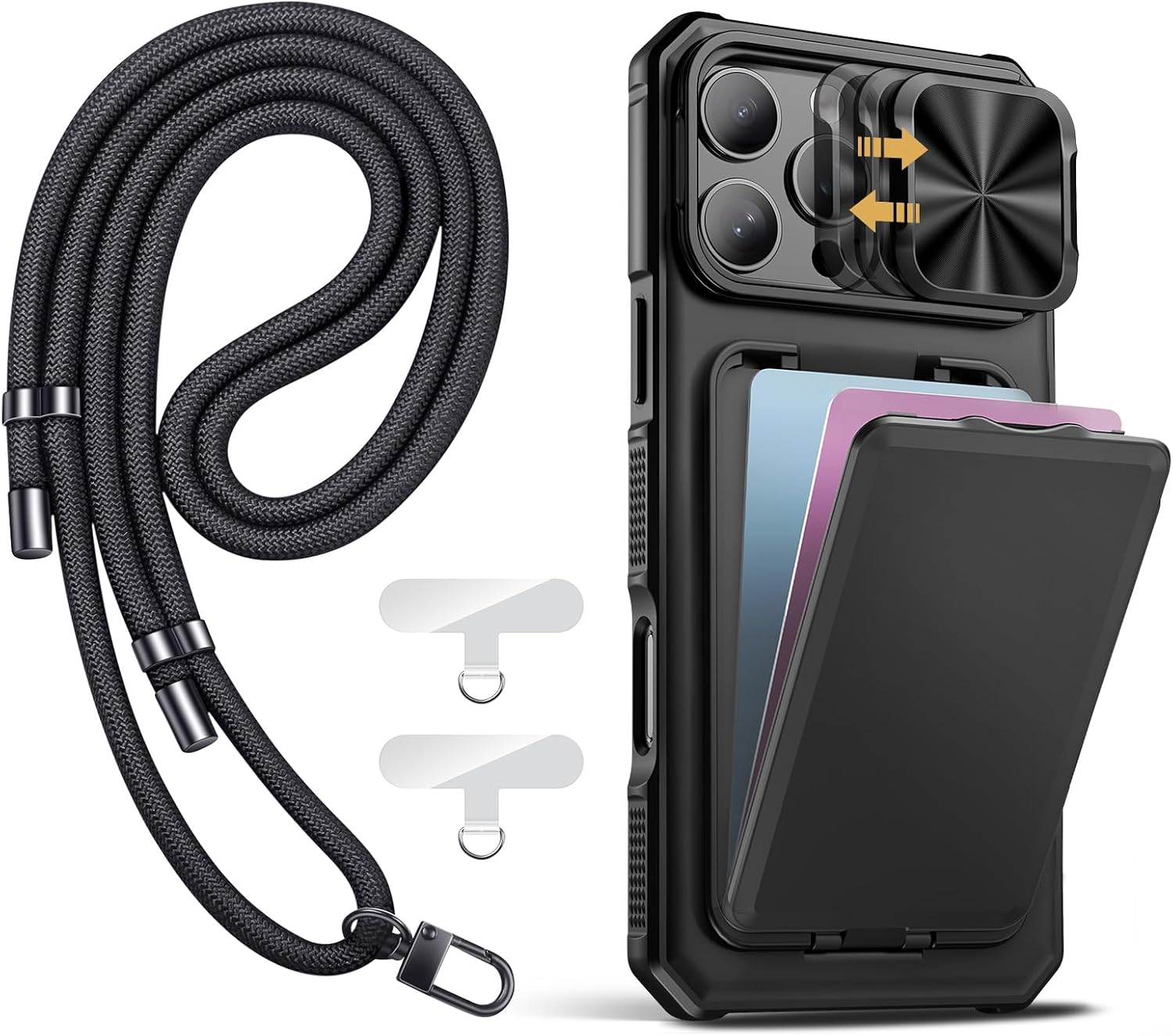 SSLOTSCASE iPhone 16 Pro Crossbody Case