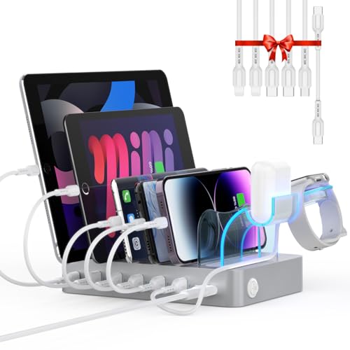 SooPii 60W 6-Port PD Charging Station