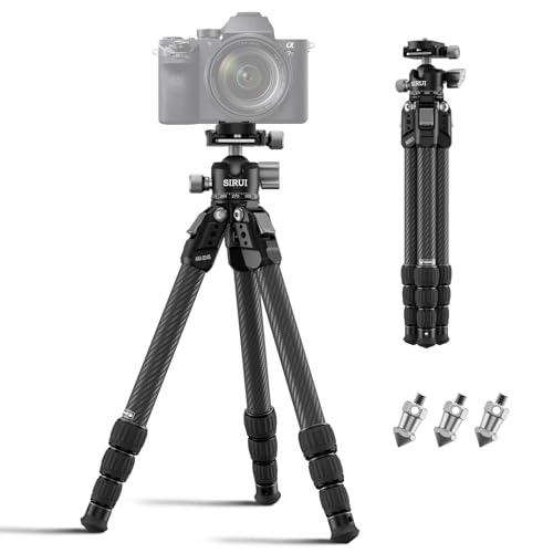 SIRUI 31.5" Compact Carbon Fiber Tripod