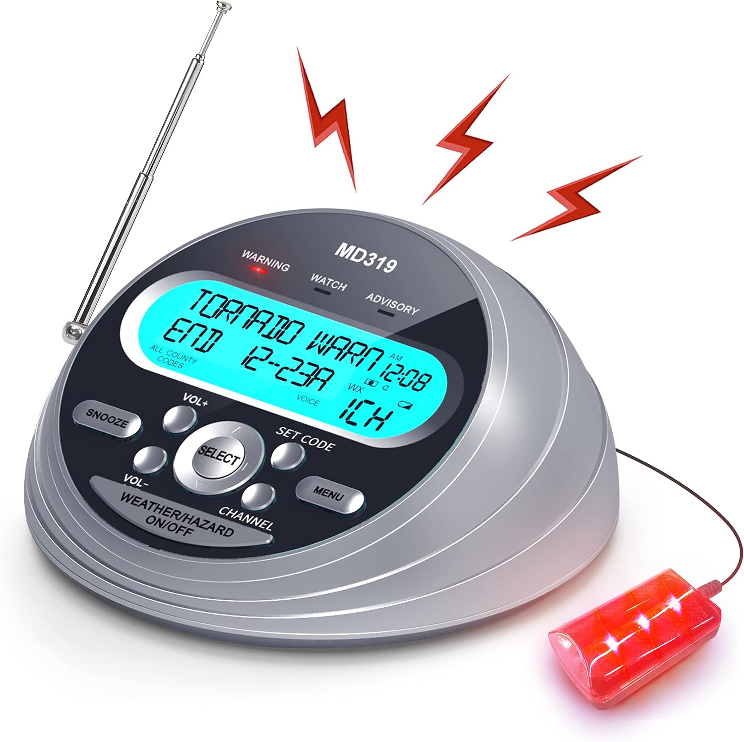 MD319 NOAA Weather Alert Radio