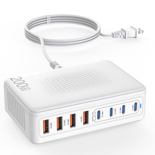 Fitquipment 200W GaN 8‑Port