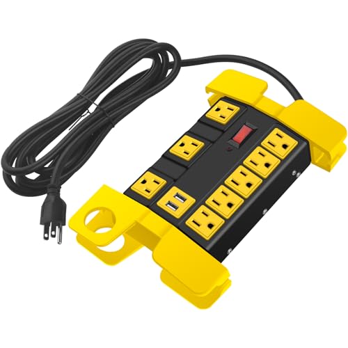CCCEI 8‑Outlet Industrial Strip