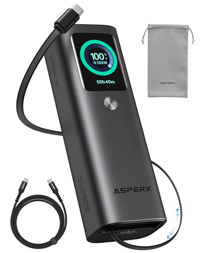 AsperX Laptop Power Bank 20,000mAh