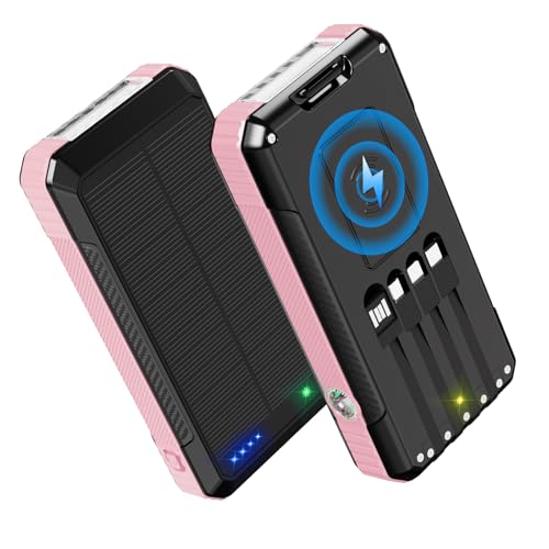 FCJZX Solar Power Bank 49800mAh