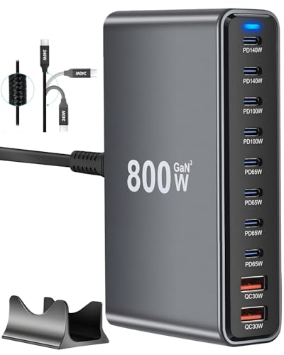 LMSEP 800W USB C Fast Charger Block