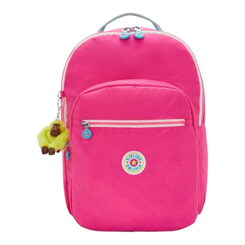 Kipling Women's Seoul 15" Laptop Backpack, Durable, Roomy with Padded Shoulder Straps, Built-In Protective Sleeve