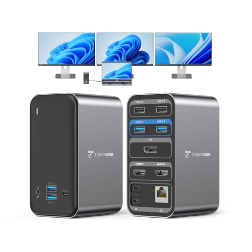 TobenONE 3-Monitor Dock