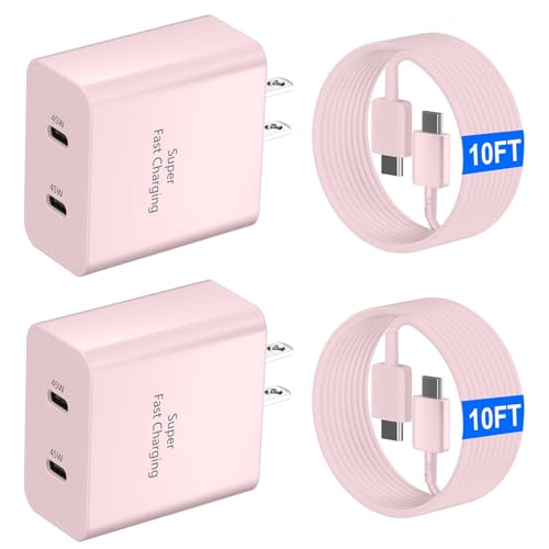 Auorld 45W USB-C Charger + 10FT Cable