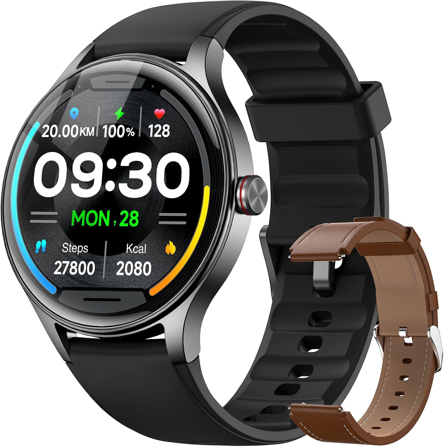 Fitpolo Smart Watch (2 Bands)