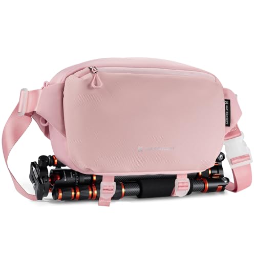 K&F Concept 2 in 1 Sling Bag Everyday Shoulder Bag & Multifunction Photography Crossbody Camera DSLR Backpack Portable Bag