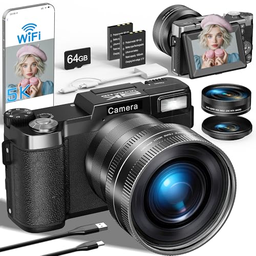 FLATIC 5K Vlogging Camera
