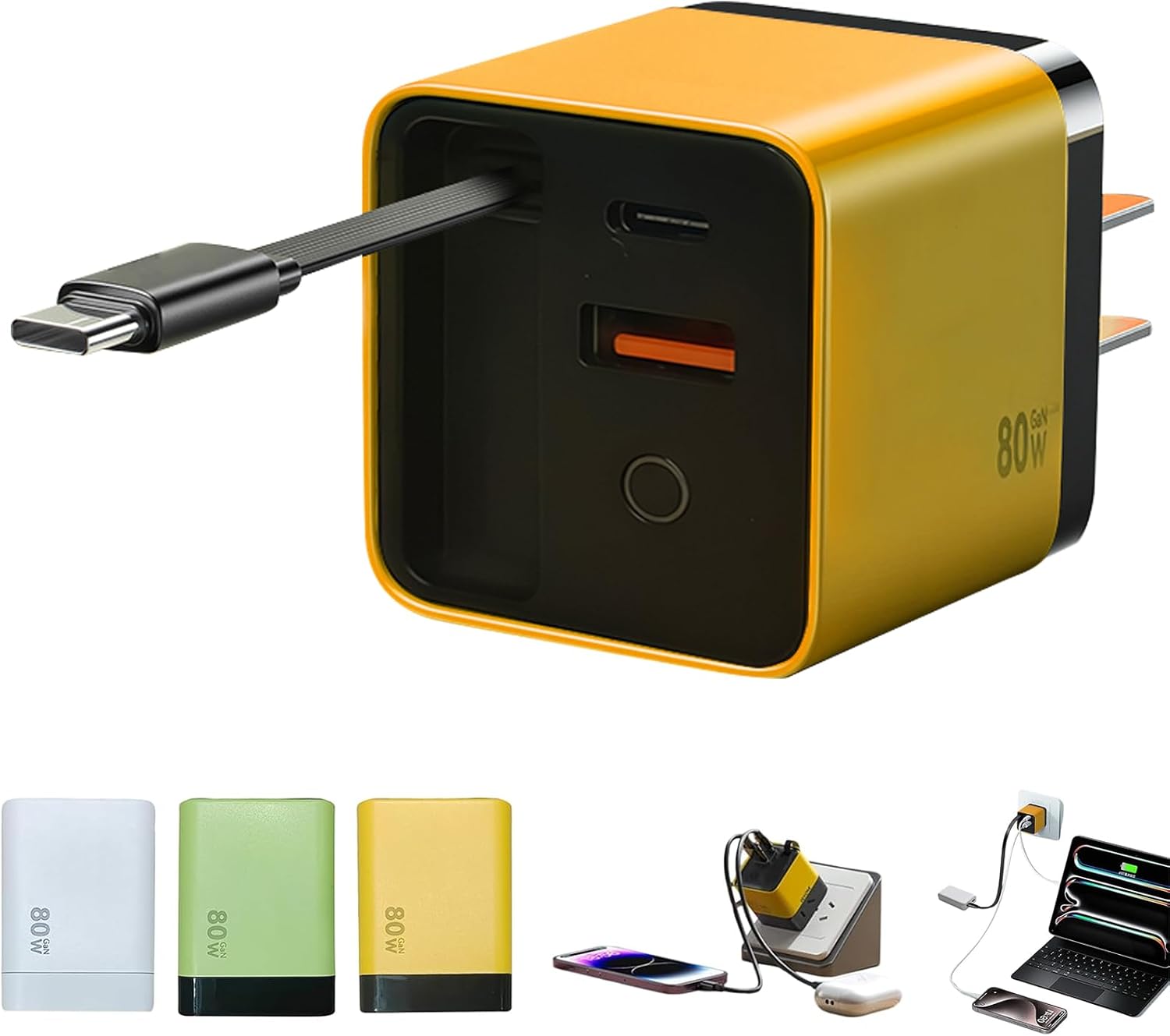 HATALKIN Tobre 3‑in‑1 80W GaN