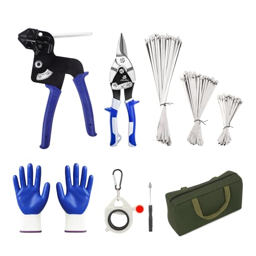 JOUGU Metal Zip Ties Cutter Kit