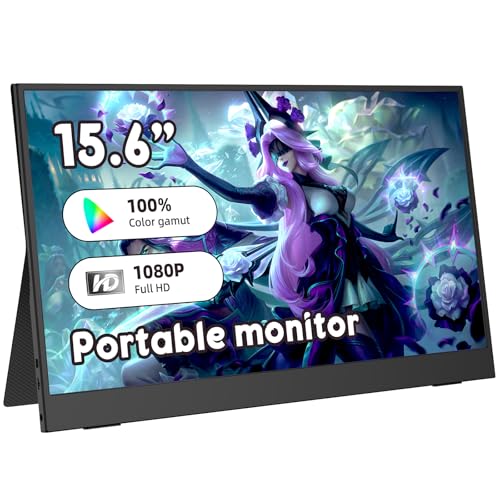 PONKLOIE 15.6" Portable Monitor